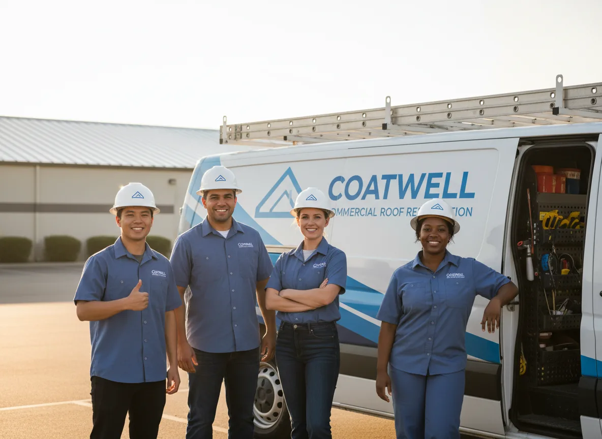 Commercial roof coating company in Waverly, TN